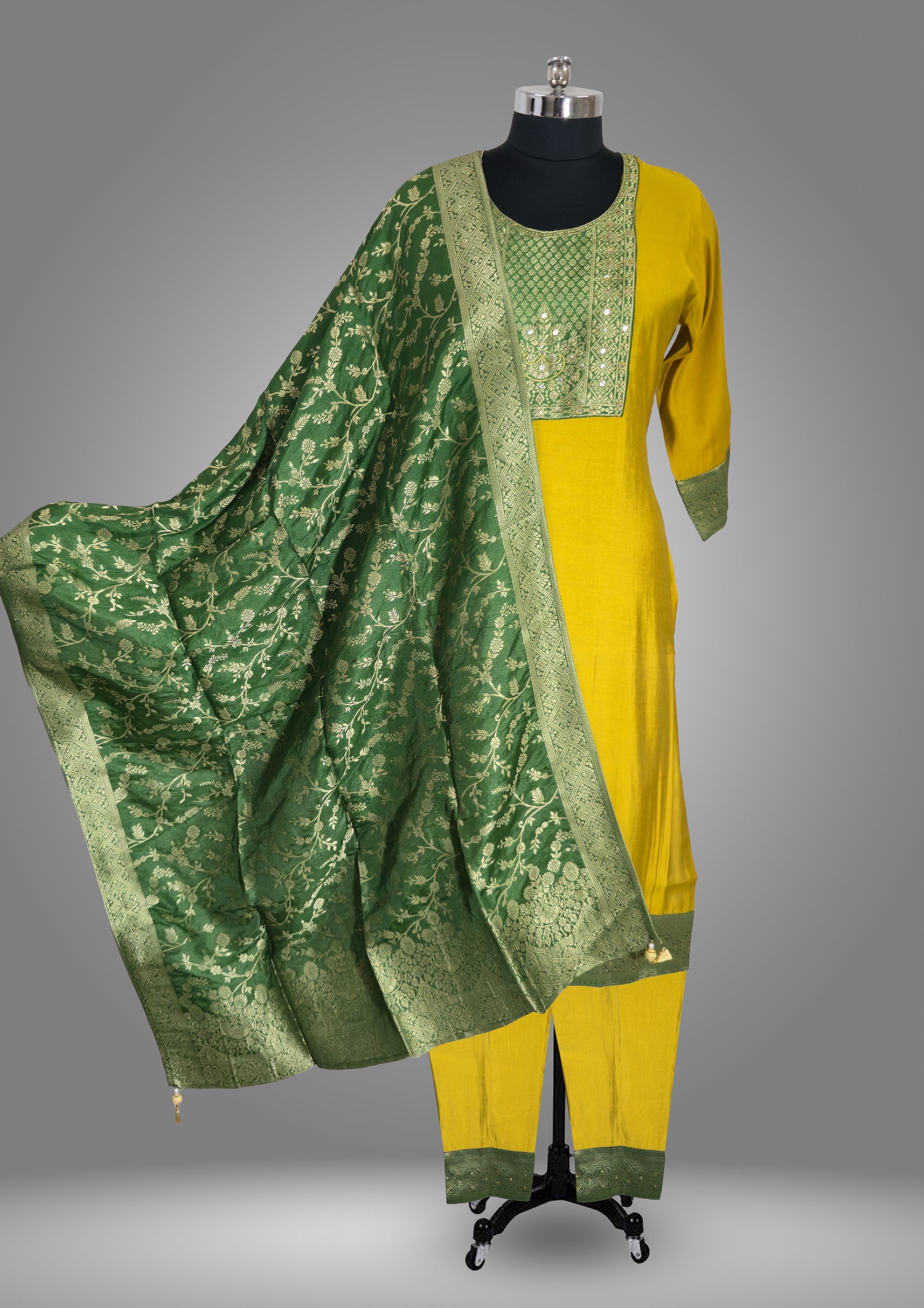 KURTA WITH PANT AND DUPPATA