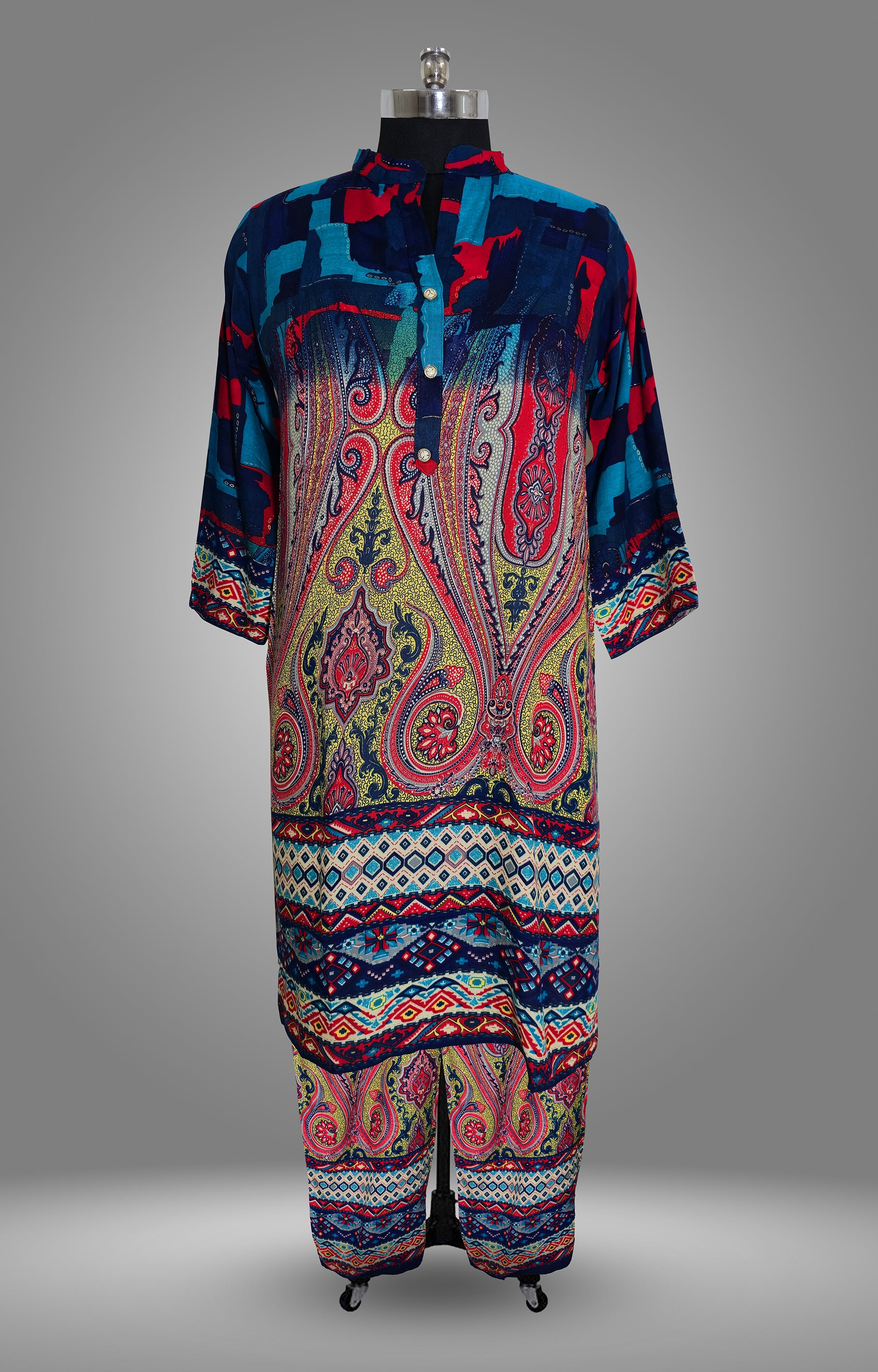 CO ORD SET WITH Multi-Print