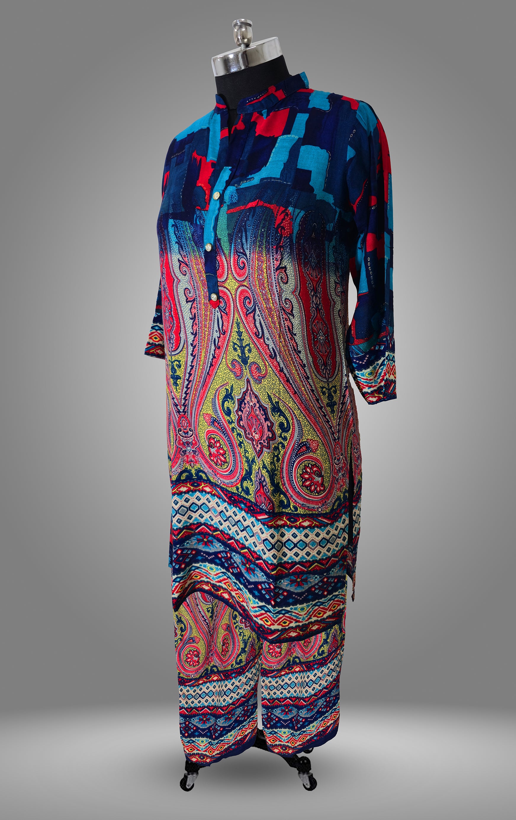 CO ORD SET WITH Multi-Print