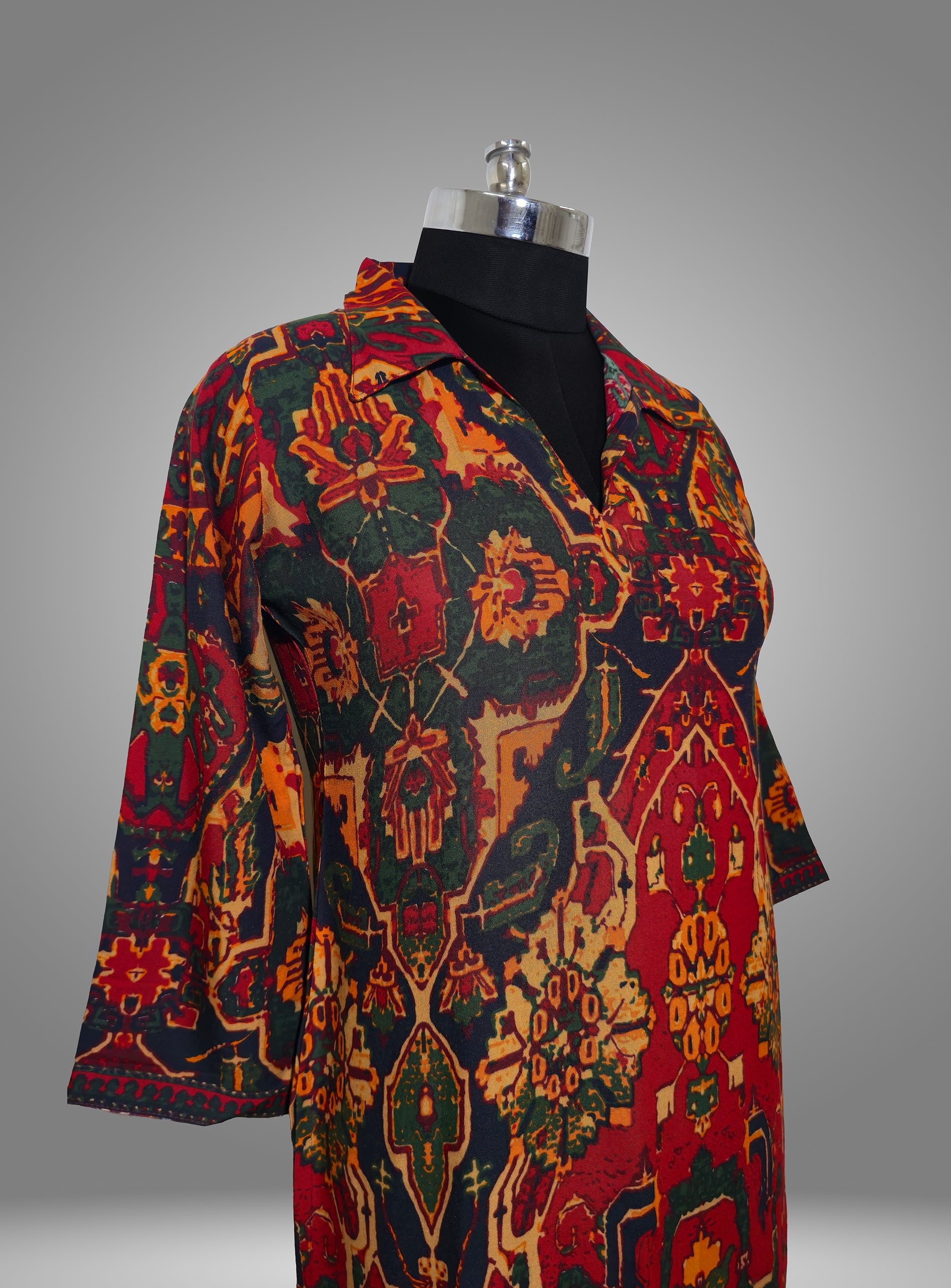 women_apparel CO ORD SET WITH Multi-Print COLOR